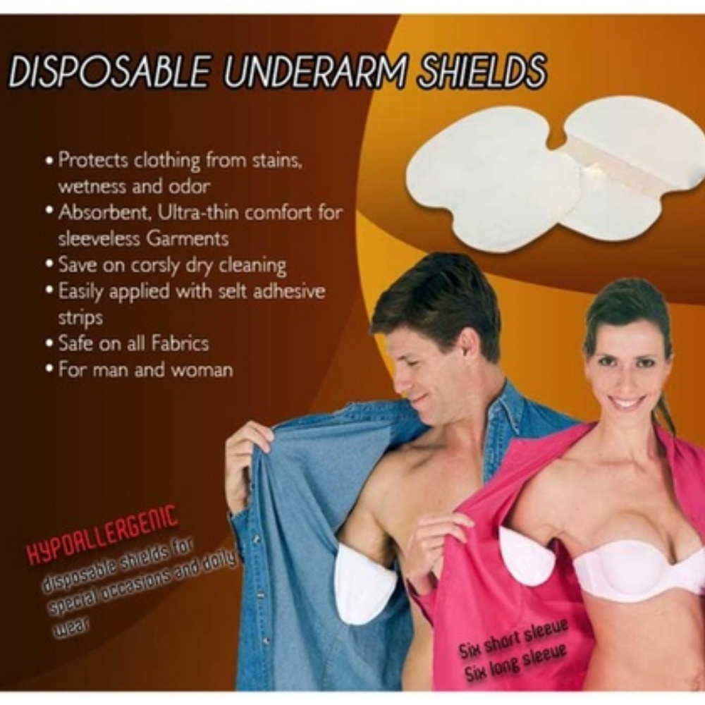 Disposable Underarm Dress Shields 12 Pair